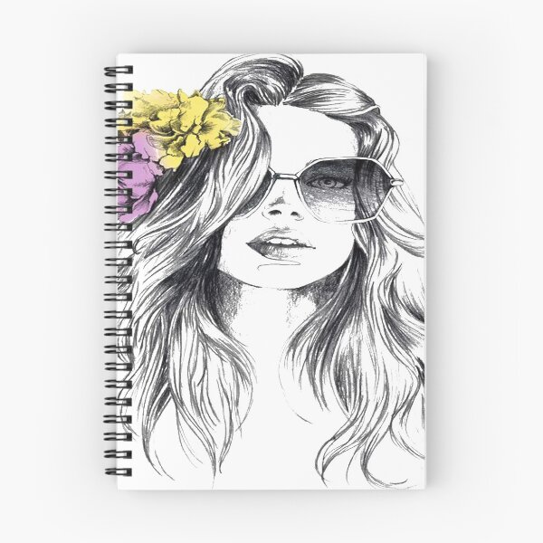 Item preview, woman sketch painting designed and sold by DigitalCrown.