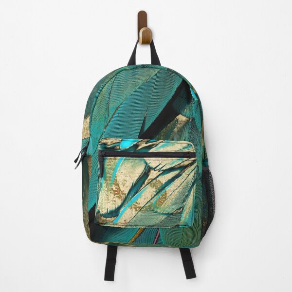 Item preview, Feather Glitter Teal and Gold designed and sold by Sasha Art Gallery.
