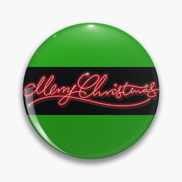 Item preview, Merry Christmas in script lettering green background designed and sold by Papermouse.