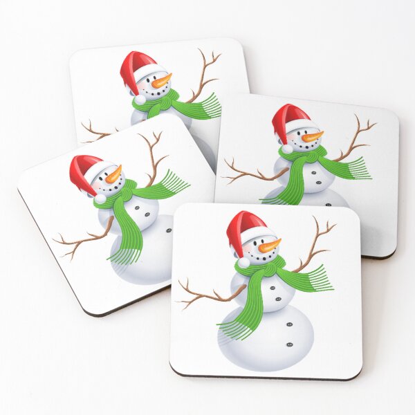 Item preview, Snowman with green scarf designed and sold by Roisin678.