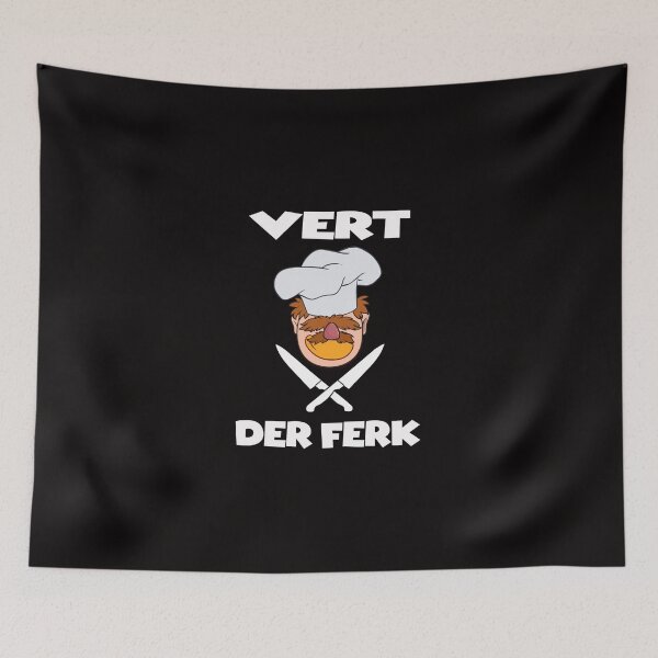 Item preview, Vert Der Ferk Chef and Knife designed and sold by alanjesse370.