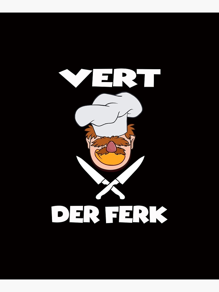 Disover Vert Der Ferk Swedish Chef Kitchen Apron