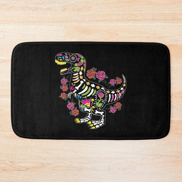 Item preview, Dinosaur Sugar Skull Day of The Dead Kids Dino Gift designed and sold by haselshirt.