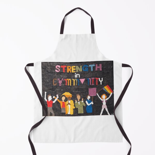 Item preview, Strength in Community Pride Piece designed and sold by Gabriella Presnal.