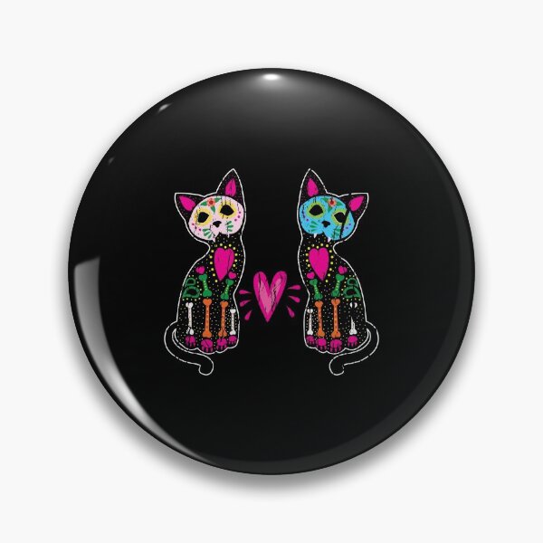 Item preview, Day of the Dead Cat Calavera Gift For Cat Lover designed and sold by haselshirt.
