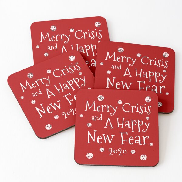 Item preview, Merry Christmas 2020 Crisis and a Happy New Fear Quarantine Merry Christmask designed and sold by FanaticTee.