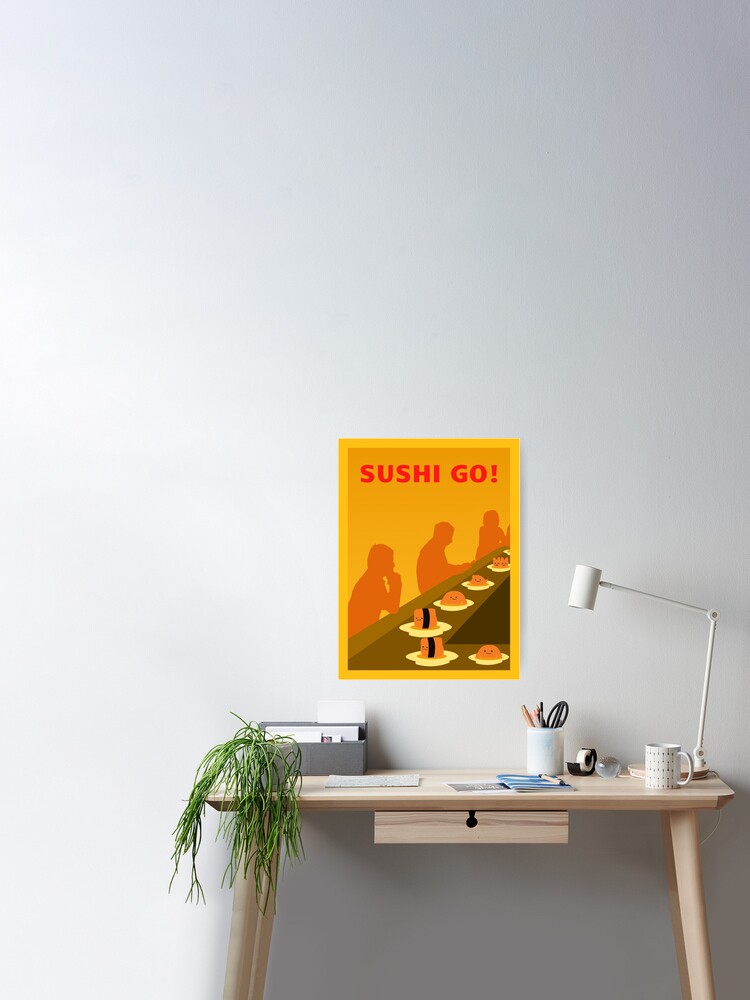 Sushi Go - Board Games - Minimalist Travel Poster Style - Board Game Art  Photographic Print for Sale by MeepleDesign