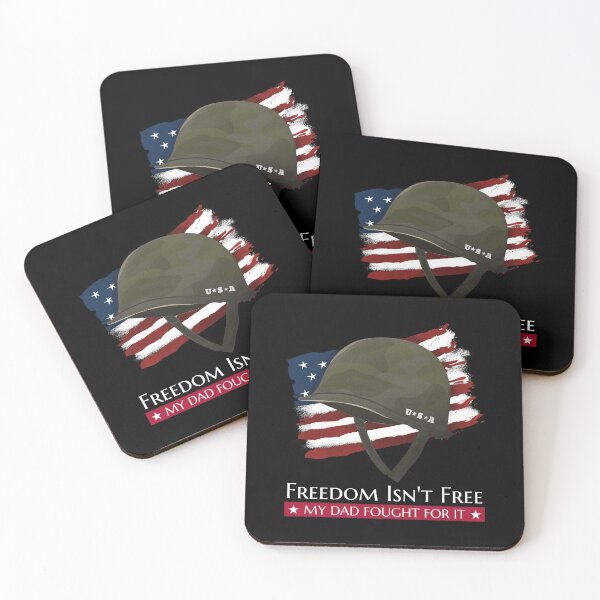 Item preview, Freedom Isn't free. My dad fought for it. designed and sold by Lijo Jose.