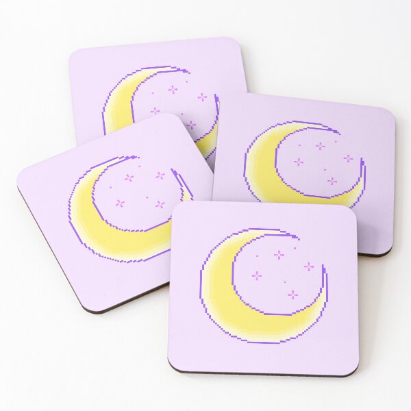 Item preview, Celestial Moon Pixel designed and sold by ssydneyart.