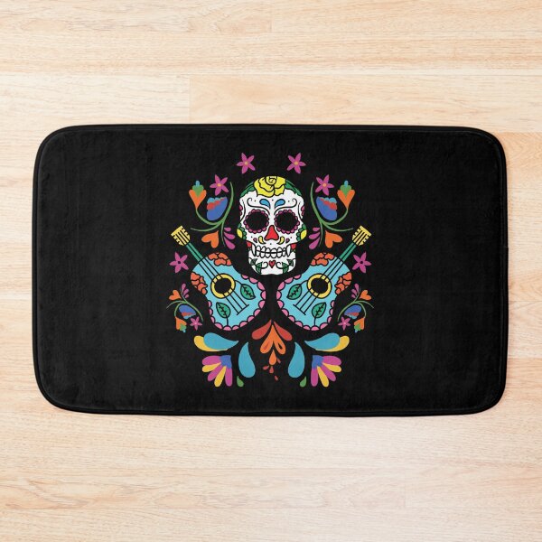 Item preview, Colorful Calavera Guitars Day of The Dead Guitarist Gift designed and sold by haselshirt.