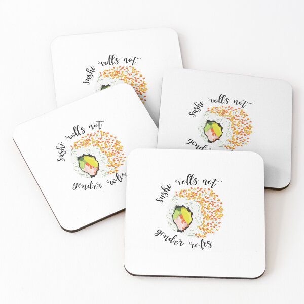 Item preview, sushi rolls not gender roles  designed and sold by berlinsisters.