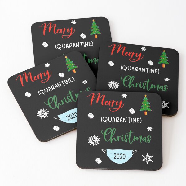 Item preview, Merry Quarantine Christmas 2020 designed and sold by Statement-Teez.