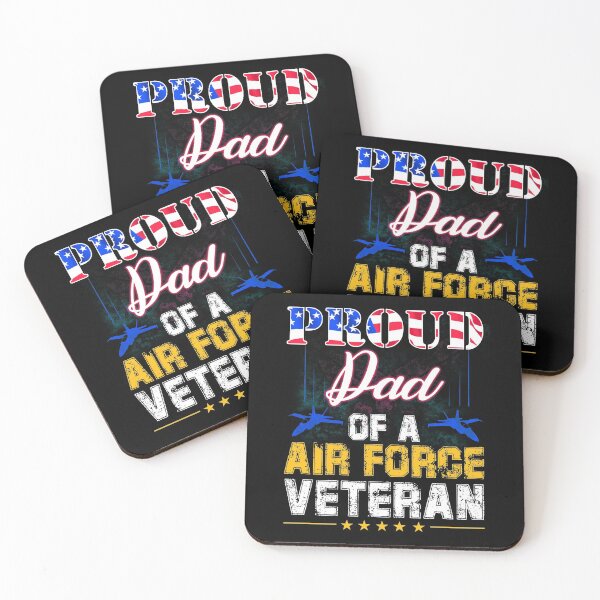 Item preview,  Proud Dad Of A Air Force Veteran American Flag Military designed and sold by BruceFaulkner.
