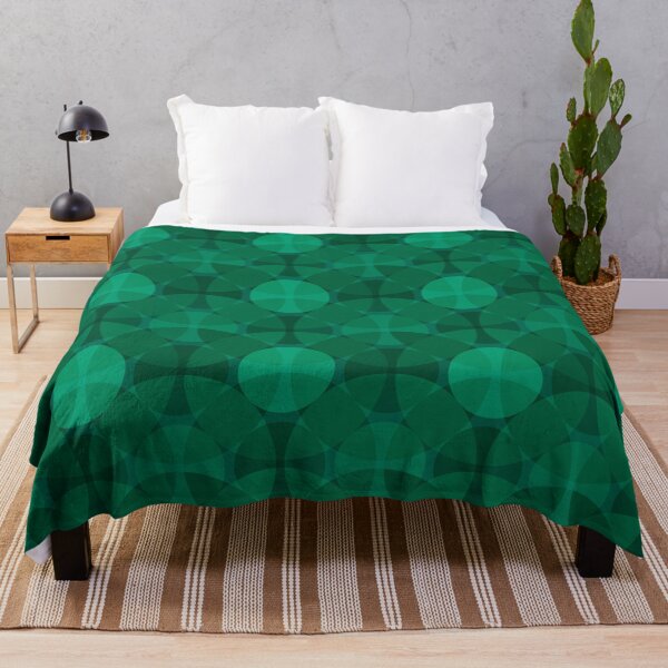 Item preview, Spectral Circles Geometric Pattern – Green designed and sold by RoguePatterns.