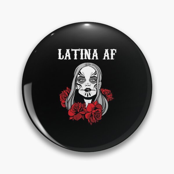 Item preview, Sugar Skull Latina AF Day of The Dead Gift For Women designed and sold by haselshirt.