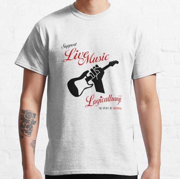 Support Live Music Classic T-Shirt