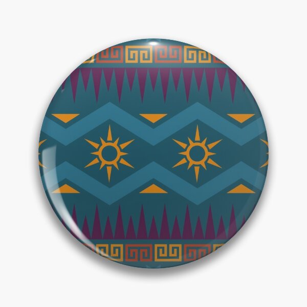 Aztec Turquoise Pin