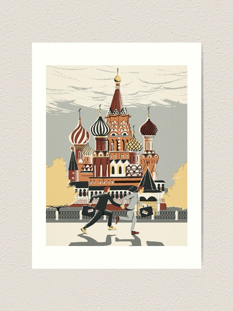 Alternate view of Saint Basil's Cathedral Art Print