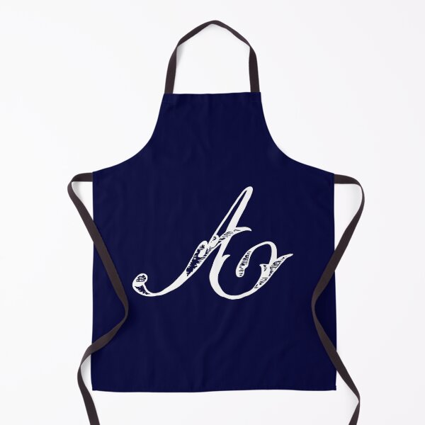 Item preview, Vintage Stylish White Blue Navy Monogram A designed and sold by Vintage-TM.