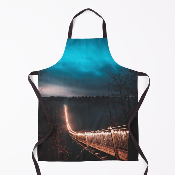Item preview, Geierlay Suspension Bridge At Night designed and sold by WaveTheMan.