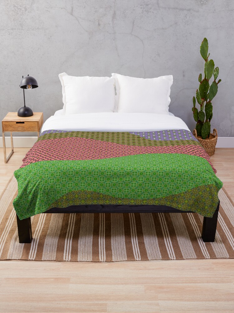 Thumbnail 1 of 6, Throw Blanket, Patterns Landscape designed and sold by nesi.