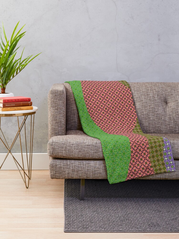 Thumbnail 2 of 6, Throw Blanket, Patterns Landscape designed and sold by nesi.