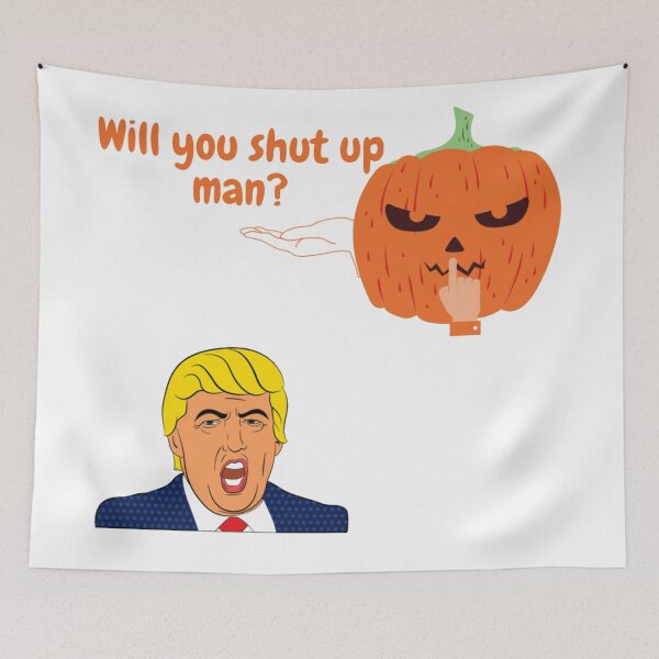Item preview, Copia de Will you call up man, divertidas elecciones de Halloween trumphin 2020 designed and sold by Boss  Bubble.