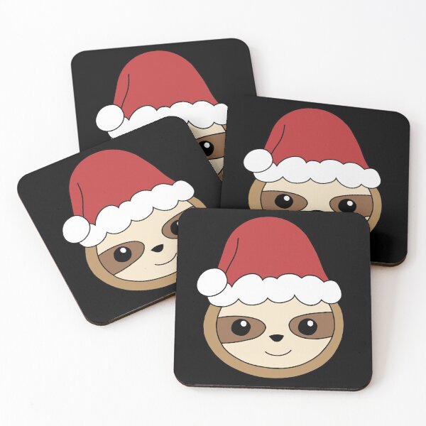 Item preview, Cute Santa Sloth designed and sold by palaco210.