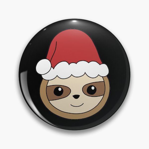 Item preview, Cute Santa Sloth designed and sold by palaco210.