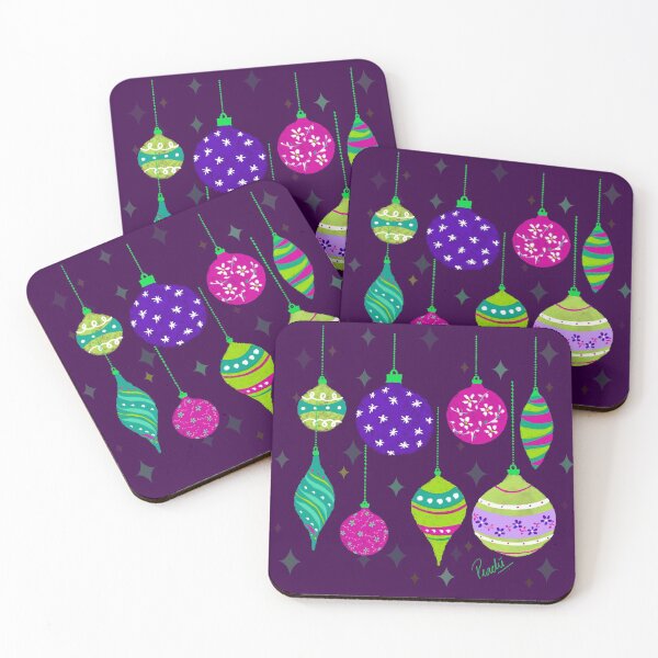 Item preview, CHRISTMAS GLITTER - PURPLE designed and sold by PrachiManerikar.