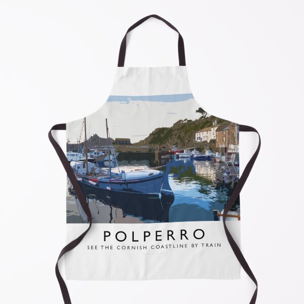 Item preview, Polperro (Railway Poster) designed and sold by andrewroland.