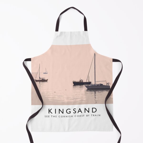 Item preview, Kingsand (Railway Poster) designed and sold by andrewroland.