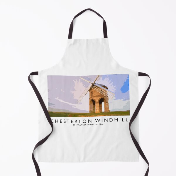 Item preview, Chesterton Windmill (Railway Poster) designed and sold by andrewroland.