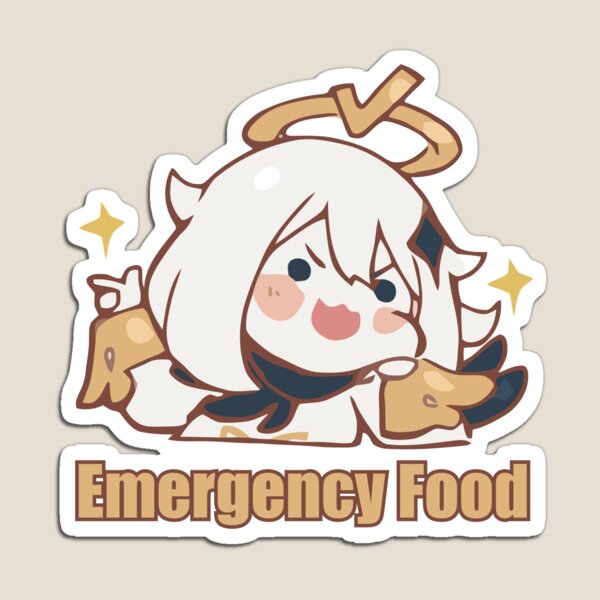 Paimon Genshin Impact Emergency Impact Magnet