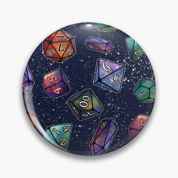 Item preview, DND Galaxy Dice Print designed and sold by 86thFloor.