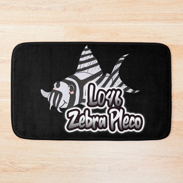 Item preview, L046 Zebra Pleco Sticker designed and sold by GFishy.