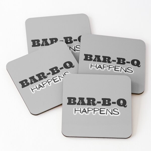 Item preview, BAR-B-Q Happens (Light Background) designed and sold by pbstylesetters.