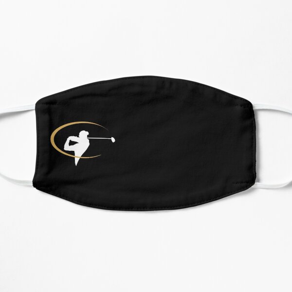 Golfer | Golf | Golfing | Face Mask | Black Mask