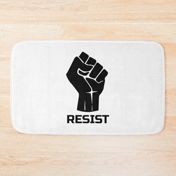 Item preview, Resist with fist 1 - in black designed and sold by pASob-dESIGN.