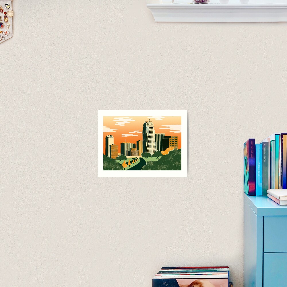 Raleigh, North Carolina Art Print