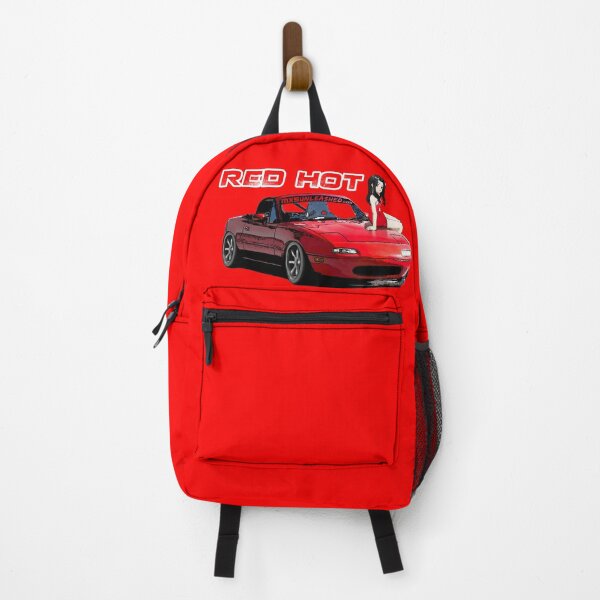Item preview, Red Miata MX-5 with anime girl designed and sold by CoolCarVideos.