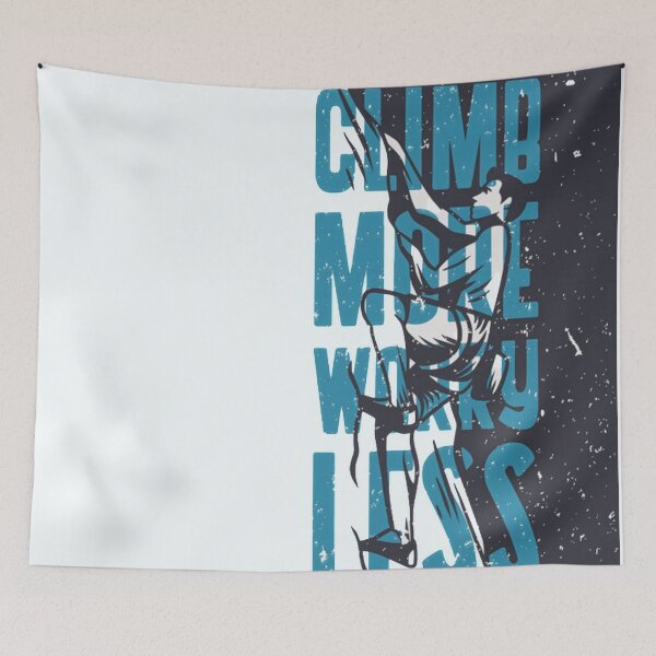 Item preview, Mountain climber. Climb more worry less designed and sold by soniaaseguin.