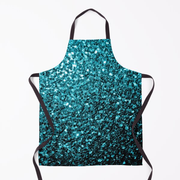 Item preview, Aqua blue shiny faux glitter sparkles (Photo of Glitter - Not Reflective) designed and sold by PLdesign.