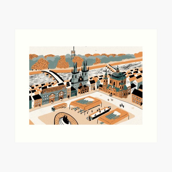 Prague Art Print