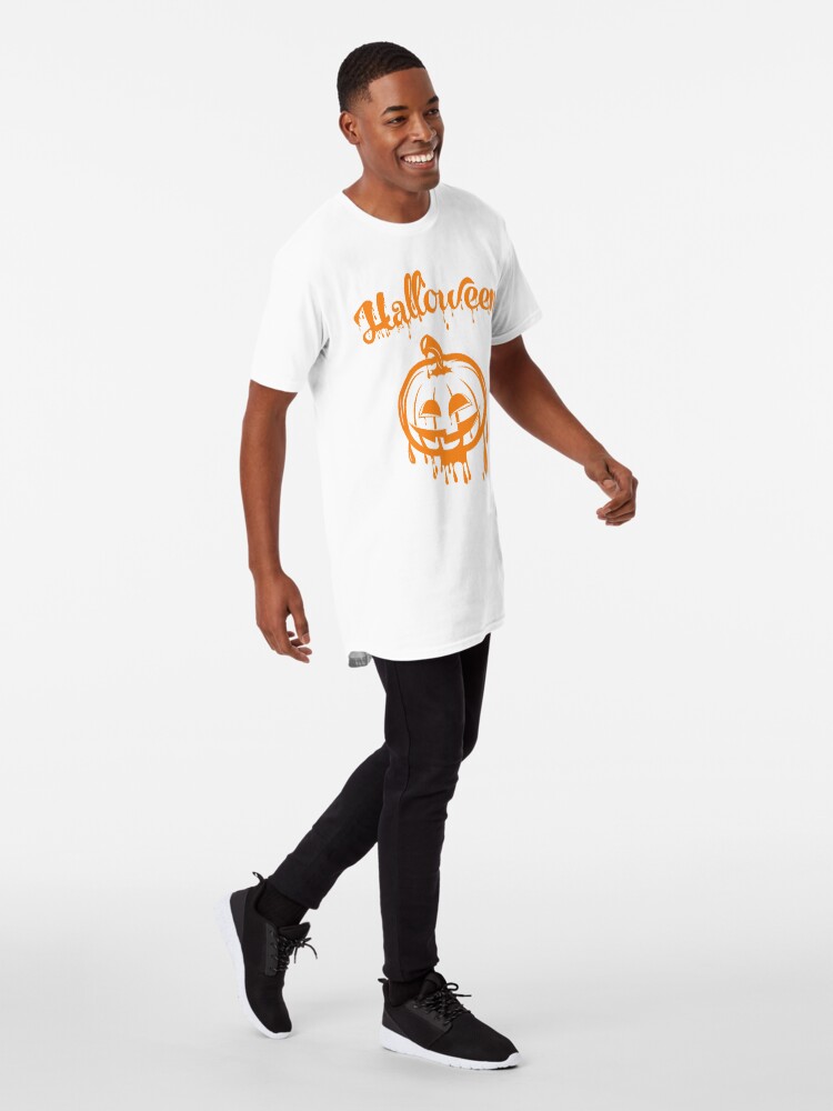 Alternate view of Halloween dark night Long T-Shirt