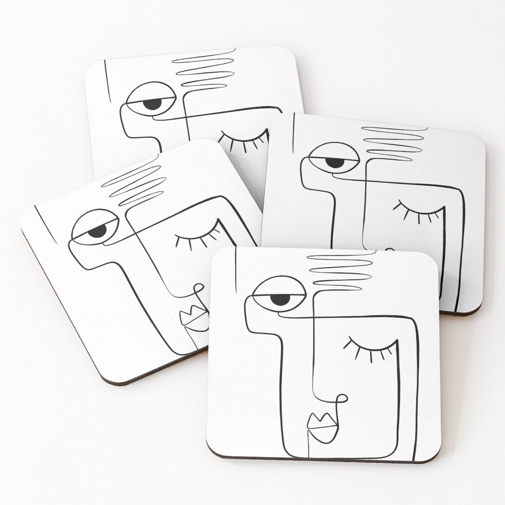 Item preview, Coasters (Set of 4) designed and sold by Tinteria.