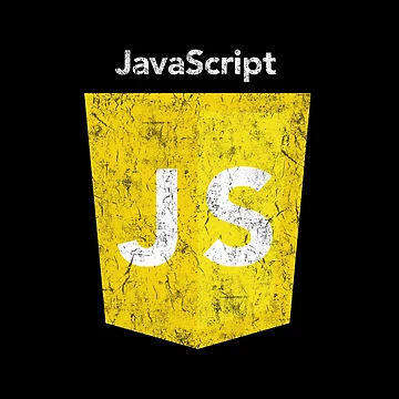 Artwork thumbnail, Vintage JavaScript Logo by vladocar