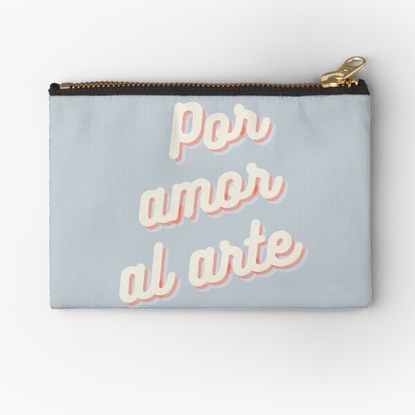 Por amor al arte | letras | Tipografia Bolsos de mano