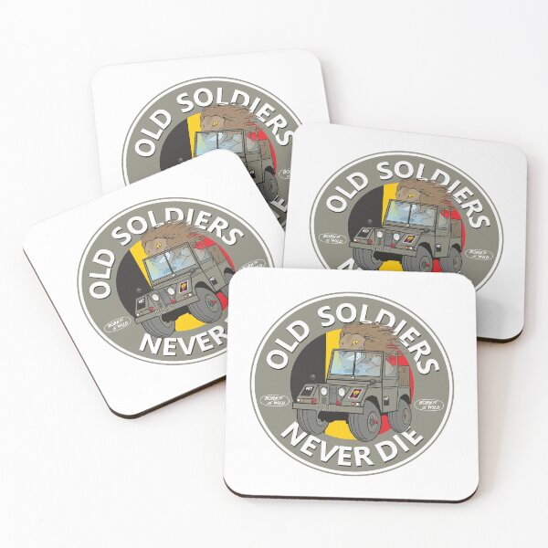 Item preview, Old Soldiers Never Die designed and sold by Born (to be) Wild.