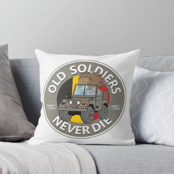 Item preview, Old Soldiers Never Die designed and sold by Born (to be) Wild.